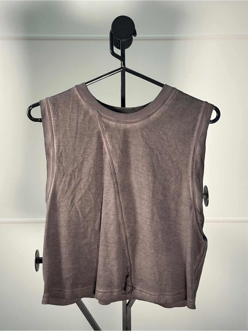 lululemon athletica Limited Edition Asymmetrical Stitch Cropped Muscle Tank